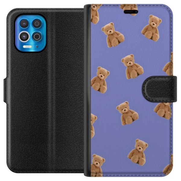 Motorola Edge S Lommeboketui Flygende bjørner