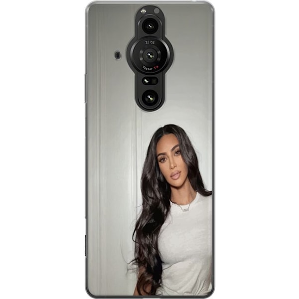 Sony Xperia Pro-I Läpinäkyvä kuori Kim Kardashian – Iconic Style Collection