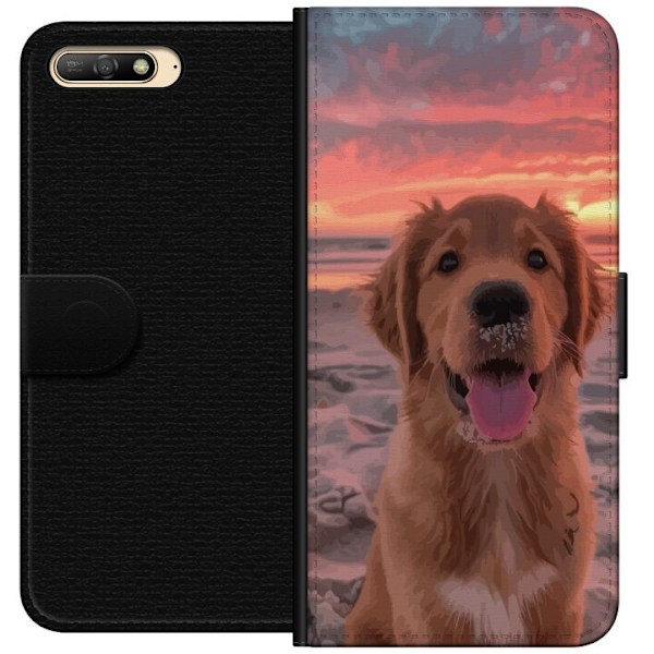 Huawei Y6 (2018) Lommeboketui Hund