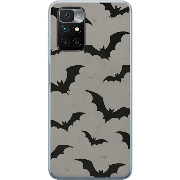 Xiaomi Redmi 10 Genomskinligt Skal Flutterprint