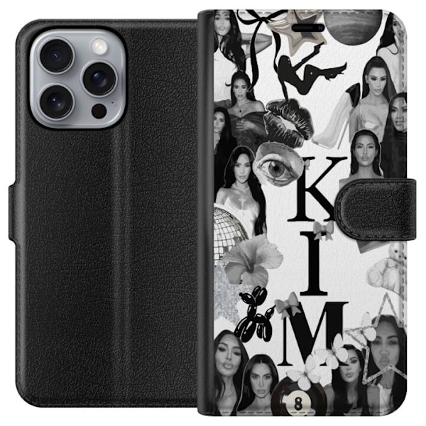 Apple iPhone 16 Pro Max Tegnebogsetui Kim Kardashian – Aesthetic Look 2025