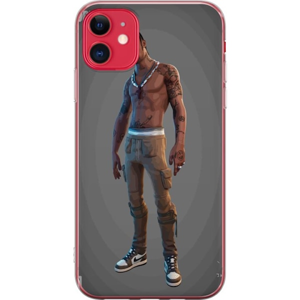 Apple iPhone 11 Gjennomsiktig deksel Fortnite