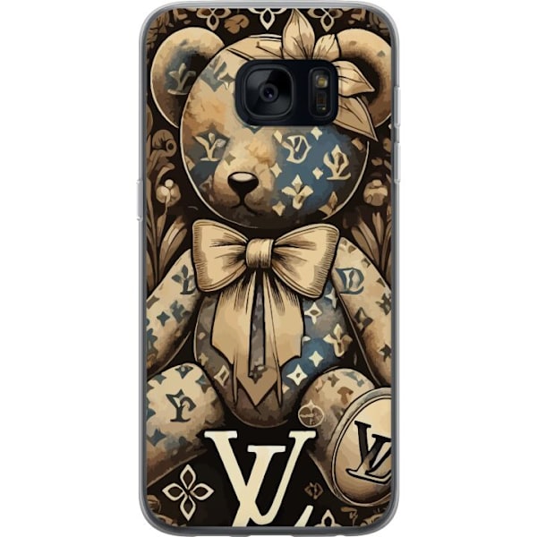 Samsung Galaxy S7 Läpinäkyvä kuori Teddy Vuitton