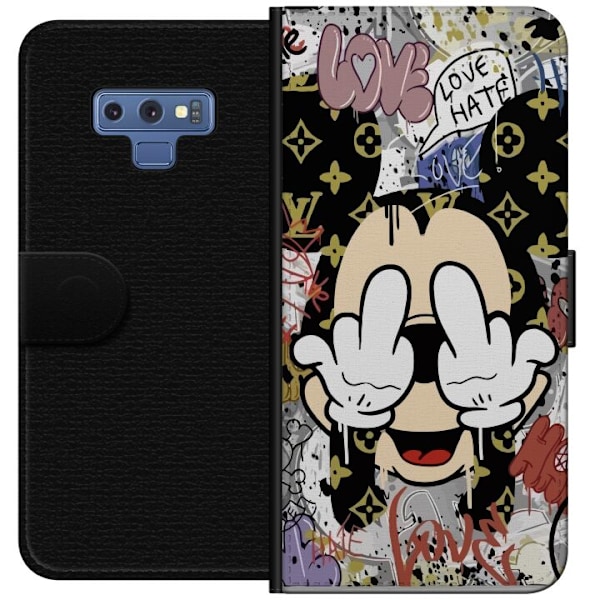 Samsung Galaxy Note9 Tegnebogsetui Mickey Mouse