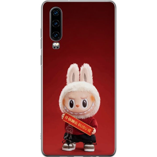 Huawei P30 Läpinäkyvä kuori Pop Mart The Monsters Labubu On