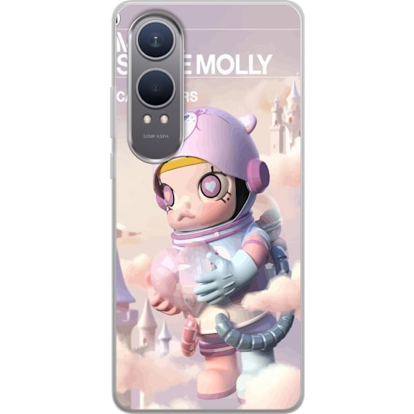 OnePlus Nord CE4 Lite Läpinäkyvä kuori Mega Space Molly Car