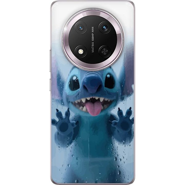 Honor Magic7 Lite Genomskinligt Skal Stitch Window View – Stitch vid ett fönster i söt stil