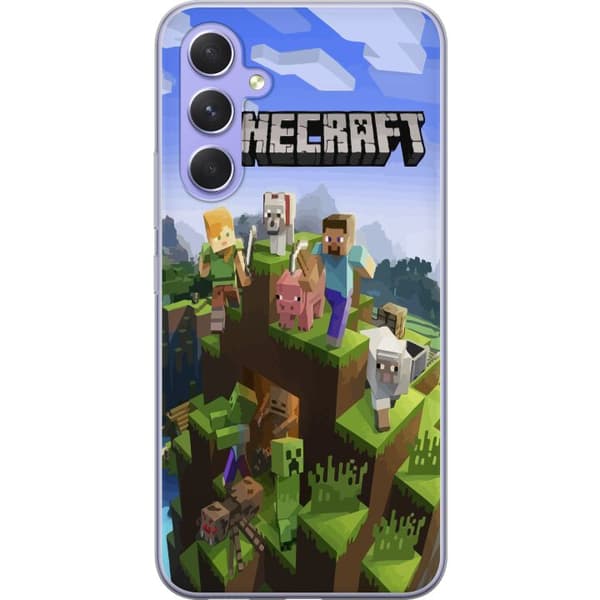 Kompatibelt Mobildeksel til Samsung Galaxy A54 Minecraft