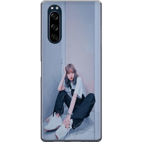 Sony Xperia 5 Läpinäkyvä kuori Lisa from Blackpink – K-pop Style Icon
