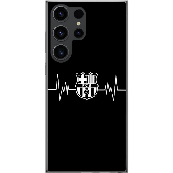 Samsung Galaxy S24 Ultra Genomskinligt Skal FCB BARCA