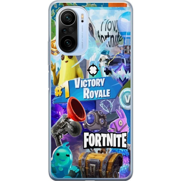 Xiaomi Mi 11i Läpinäkyvä kuori Fortnite