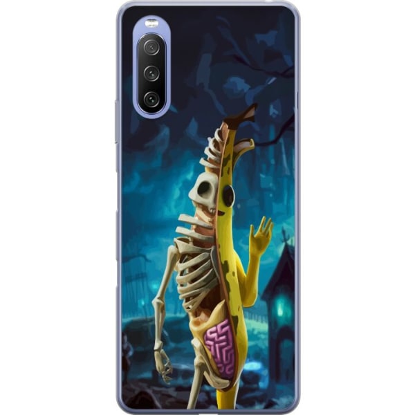 Sony Xperia 10 III Lite Gennemsigtig cover Fortnite - Peely D
