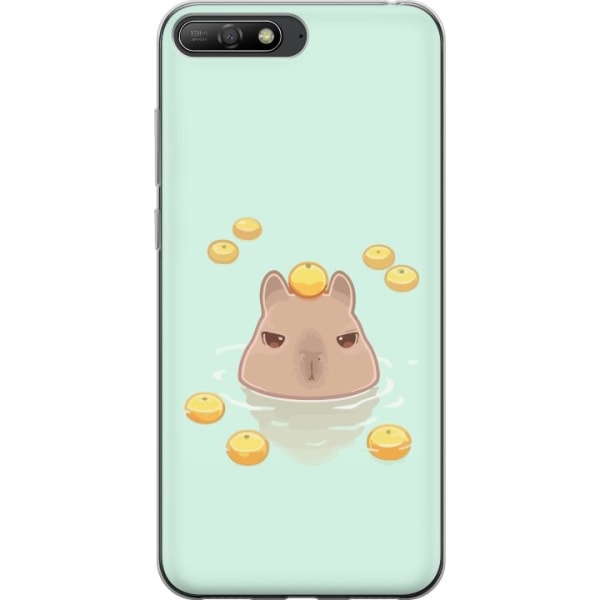 Huawei Y6 (2018) Gennemsigtig cover Capybara