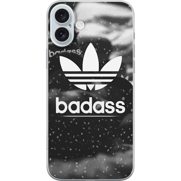 Apple iPhone 16 Plus Läpinäkyvä kuori Adidas