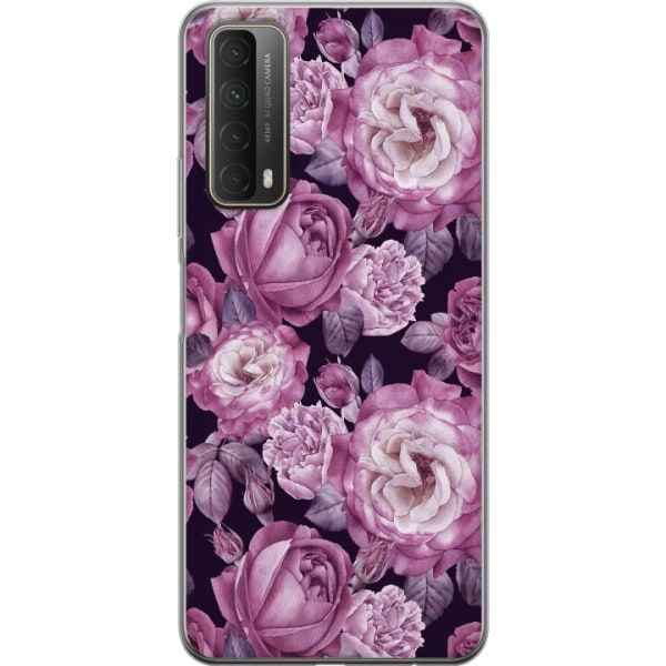 Huawei P smart 2021 Cover / Mobilcover - Blomster