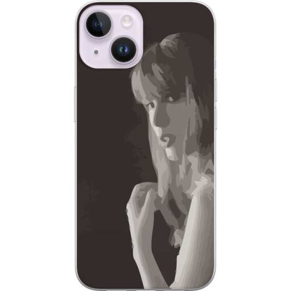 Apple iPhone 15 Plus Gjennomsiktig deksel Taylor Swift