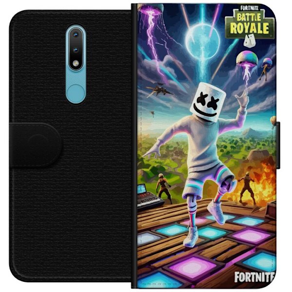 Nokia 2.4 Lompakkokotelo Fortnite