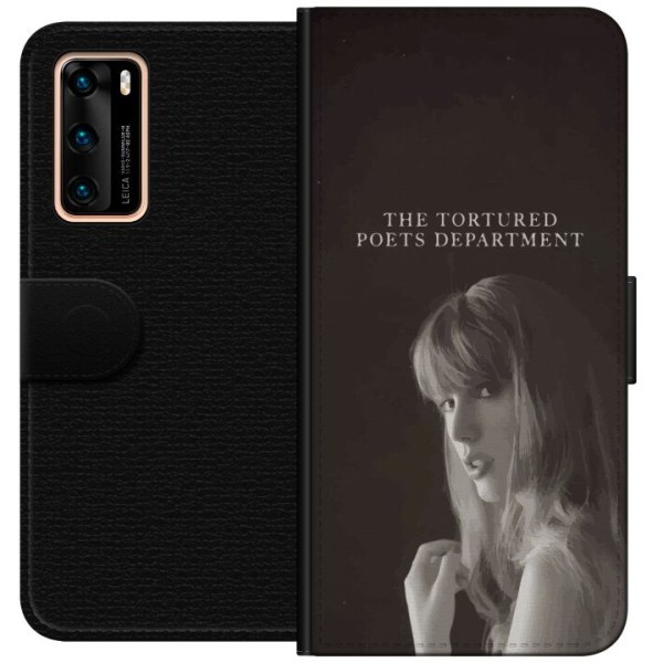 Huawei P40 Plånboksfodral Taylor Swift - the tortured poets d