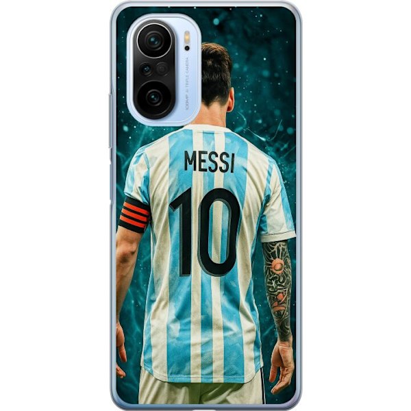 Xiaomi Mi 11i Läpinäkyvä kuori Messi