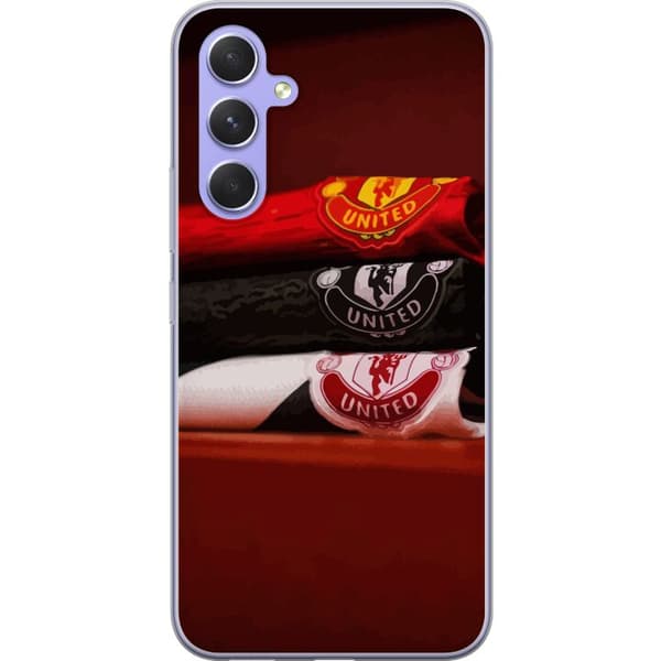 Kompatibelt Mobildeksel til Samsung Galaxy A54 Manchester United