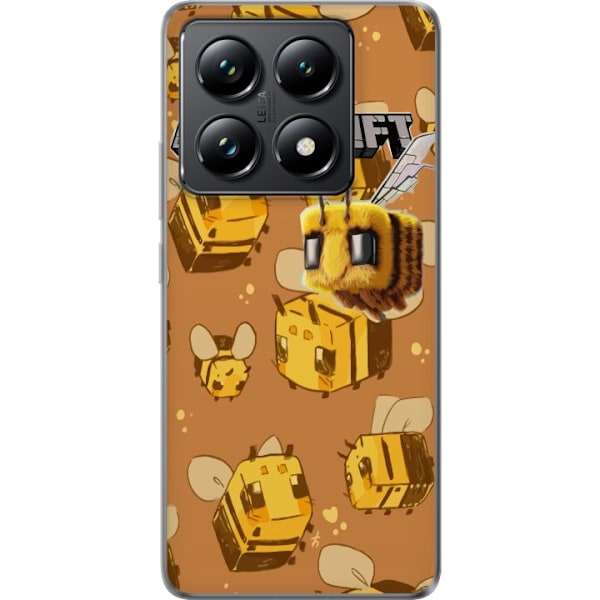 Xiaomi 14T Genomskinligt Skal Minecraft Bi