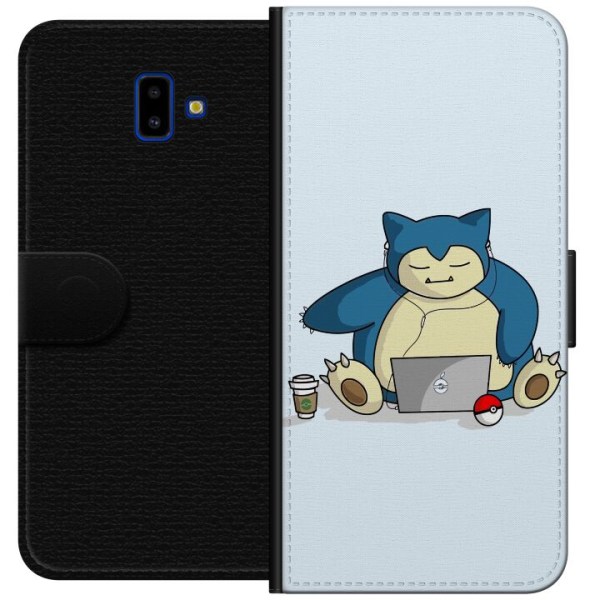 Samsung Galaxy J6+ Lompakkokotelo Pokemon Rauhallinen