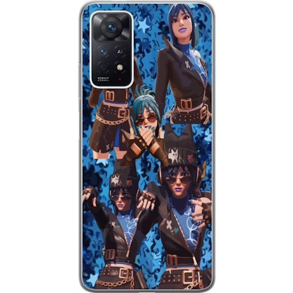 Xiaomi Redmi Note 11 Pro Gennemsigtig cover Fortnite