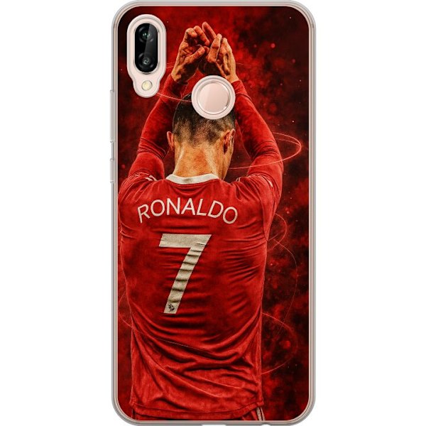 Huawei P20 lite Genomskinligt Skal Ronaldo