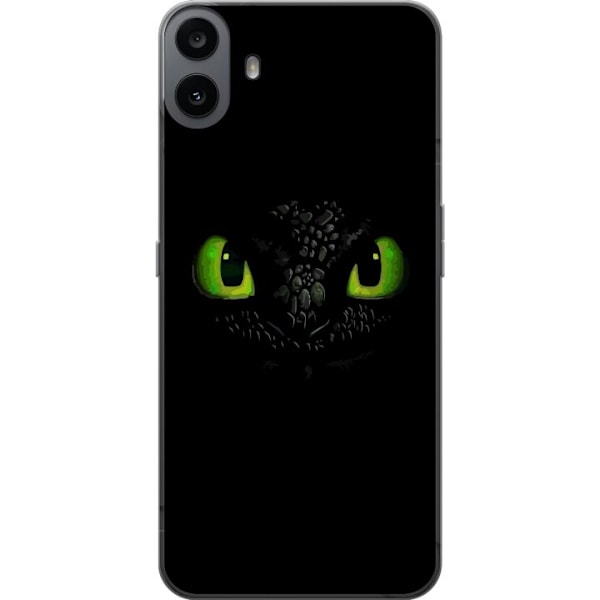 Nothing CMF Phone 1 Genomskinligt Skal Draktränaren How to Train Your Dragon