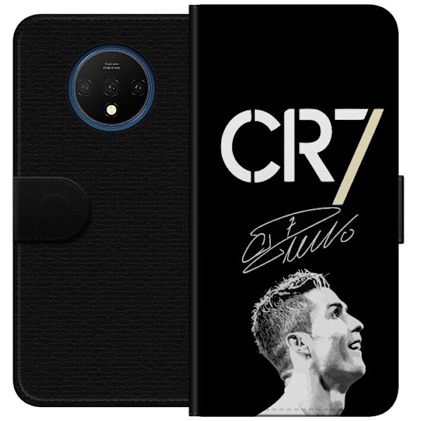 OnePlus 7T Lommeboketui CR7 Ronaldo