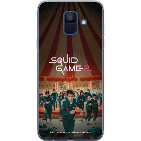 Samsung Galaxy A6 (2018) Gennemsigtig cover Squid Game 2 - For