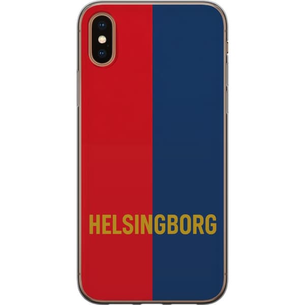 Kompatibel Mobilcover til Apple iPhone XS Helsingborg – fodbold