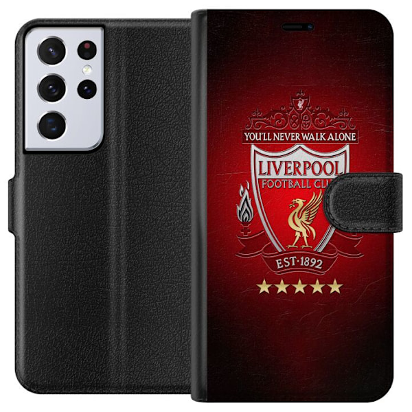 Samsung Galaxy S21 Ultra 5G Lompakkokotelo Liverpool