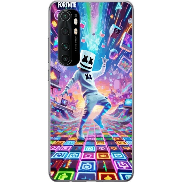 Xiaomi Mi Note 10 Lite Gjennomsiktig deksel Fortnite Dance | M