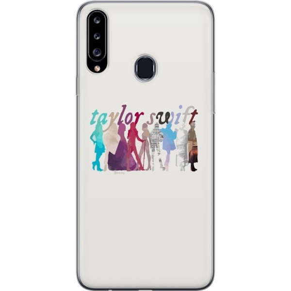 Samsung Galaxy A20s Gennemsigtig cover Taylor Swift