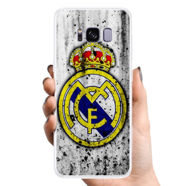 Samsung Galaxy S8 TPU Mobilcover Real Madrid CF