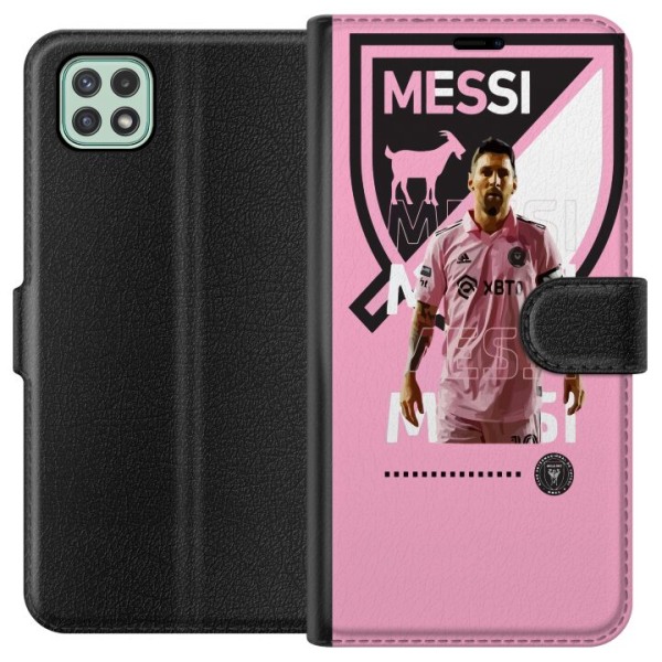 Samsung Galaxy A22 5G Lommeboketui Lionel Messi