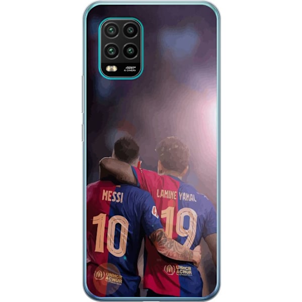 Xiaomi Mi 10 Lite 5G Genomskinligt Skal Lamine Yamal VS Messi