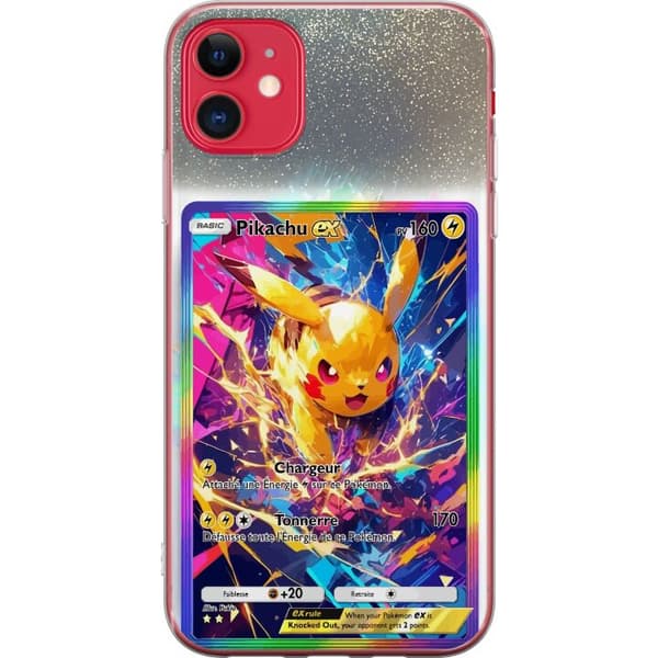 Kompatibelt Mobildeksel til Apple iPhone 11 Pikachu gul