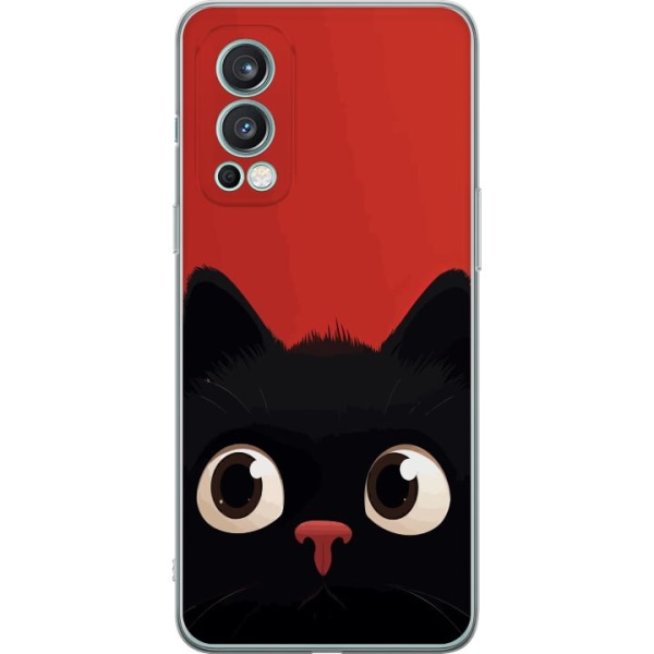 OnePlus Nord 2 5G Gennemsigtig cover Livlig Kat
