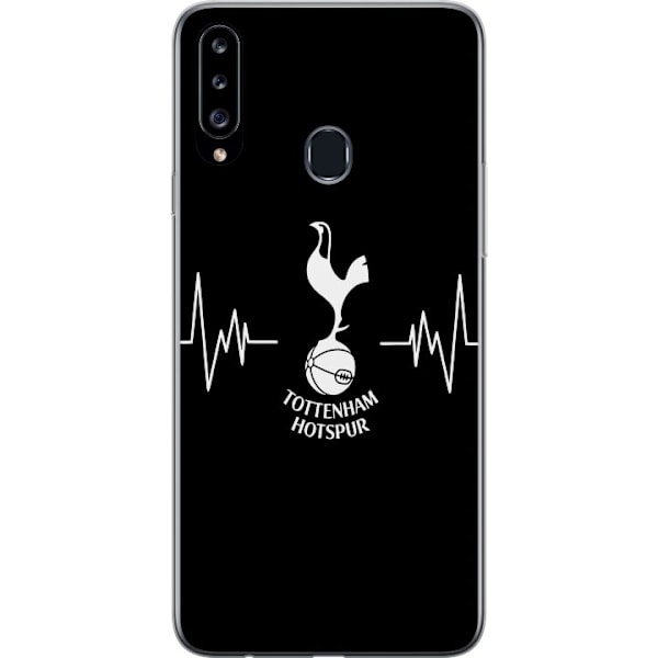 Samsung Galaxy A20s Genomskinligt Skal Tottenham Hotspur