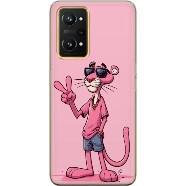 Realme GT Neo 3T Gjennomsiktig deksel Pink Panter Peace