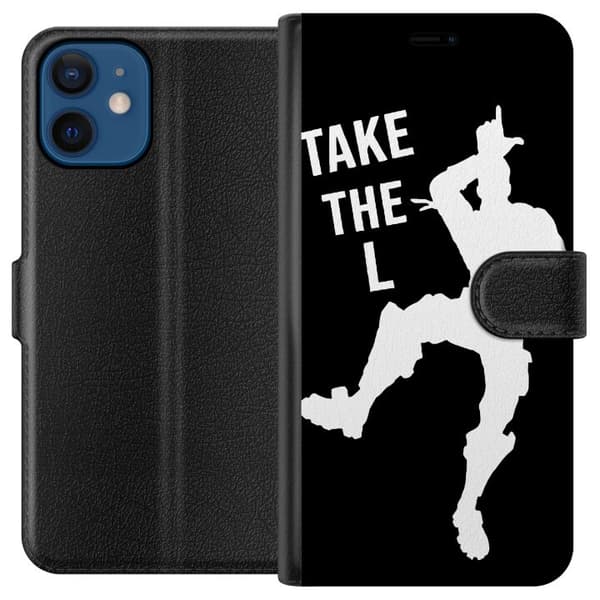 Kompatibel Tegnebogsetui til Apple iPhone 12 Fortnite