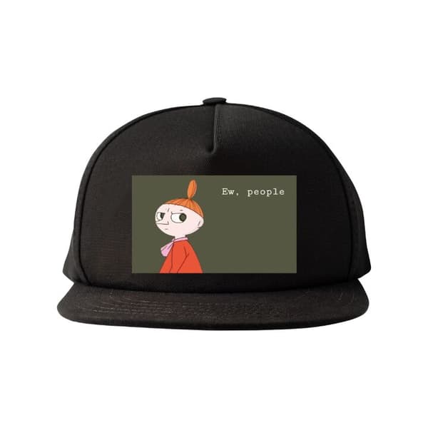 Snapback-lippalakki musta one size