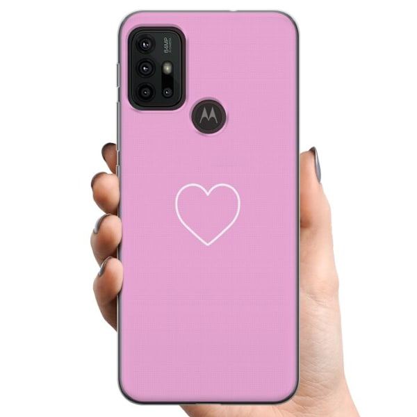 Motorola Moto G30 TPU Matkapuhelimen kuori Sydän