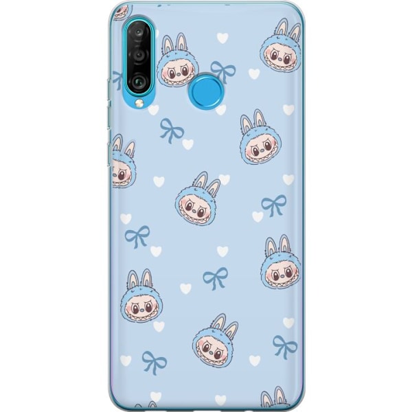 Huawei P30 lite Läpinäkyvä kuori Labubu Tuli Henki