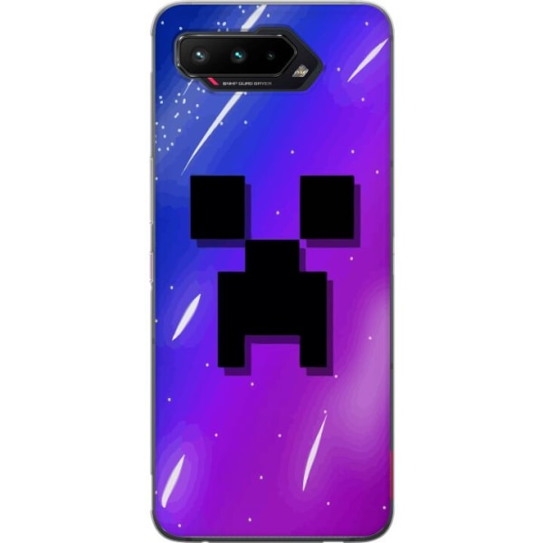 Asus ROG Phone 5 Gennemsigtig cover Minecraft