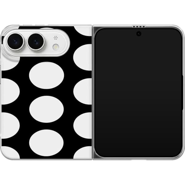 Kompatibelt Mobilskal till Apple iPhone Duo Mono Dots svart