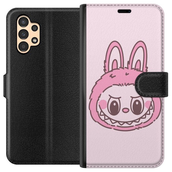 Samsung Galaxy A13 Tegnebogsetui Labubu Dyrekreds Bunny Udgave