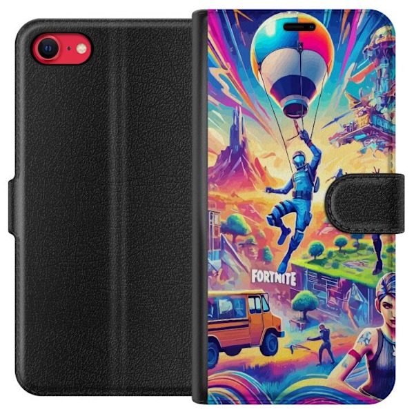 Apple iPhone SE (2020) Tegnebogsetui Fortnite vs Minecraft